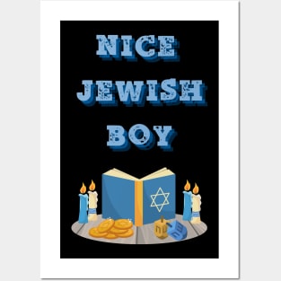 nice jewish boy Posters and Art